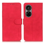 KHAZNEH Custodia per telefono in pelle con trama retrò, For Motorola Edge 30 Lite / Edge 30 Neo, For Realme 9i 5G / 10 5G, For ZTE Blade A72 5G, For ZTE Blade V40S, For Xiaomi Redmi A1