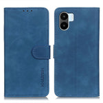 KHAZNEH Custodia per telefono in pelle con trama retrò, For Motorola Edge 30 Lite / Edge 30 Neo, For Realme 9i 5G / 10 5G, For ZTE Blade A72 5G, For ZTE Blade V40S, For Xiaomi Redmi A1