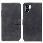 KHAZNEH Custodia per telefono in pelle con trama retrò, For Motorola Edge 30 Lite / Edge 30 Neo, For Realme 9i 5G / 10 5G, For ZTE Blade A72 5G, For ZTE Blade V40S, For Xiaomi Redmi A1