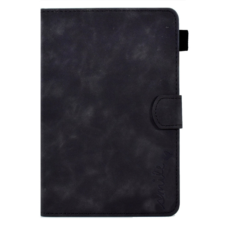 Custodia in pelle per tablet con flip con sorriso in rilievo, For Amazon Kindle Fire 7 2022, For Amazon Kindle Fire HD 8 2020, For Amazon Kindle Fire HD 10 2021, For Amazon Kindle Paperwhite 5