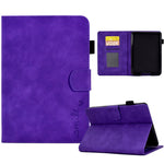 Custodia in pelle per tablet con flip con sorriso in rilievo, For Amazon Kindle Fire 7 2022, For Amazon Kindle Fire HD 8 2020, For Amazon Kindle Fire HD 10 2021, For Amazon Kindle Paperwhite 5