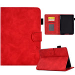 Custodia in pelle per tablet con flip con sorriso in rilievo, For Amazon Kindle Fire 7 2022, For Amazon Kindle Fire HD 8 2020, For Amazon Kindle Fire HD 10 2021, For Amazon Kindle Paperwhite 5