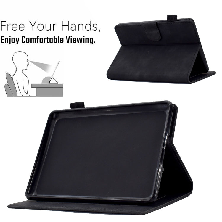 Custodia in pelle per tablet con flip con sorriso in rilievo, For Amazon Kindle Paperwhite 4/3/2/1, For Amazon Kindle Fire 7 2019/2017/2015