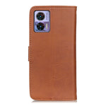 KHAZNEH Custodia per telefono in pelle con trama in pelle bovina, For Motorola Edge 30 Lite / Edge 30 Neo, For Xiaomi Redmi A1