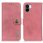 KHAZNEH Custodia per telefono in pelle con trama in pelle bovina, For Motorola Edge 30 Lite / Edge 30 Neo, For Xiaomi Redmi A1