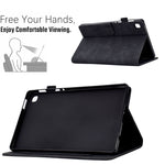 Custodia in pelle per tablet con flip con sorriso in rilievo, For Samsung Galaxy Tab A 10.1 2019 T510, For Samsung Galaxy Tab S6 Lite P610