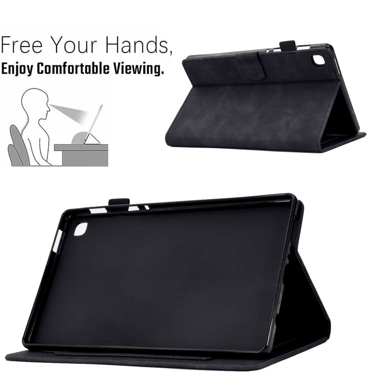 Custodia in pelle per tablet con flip con sorriso in rilievo, For Samsung Galaxy Tab A 10.1 2019 T510, For Samsung Galaxy Tab S6 Lite P610
