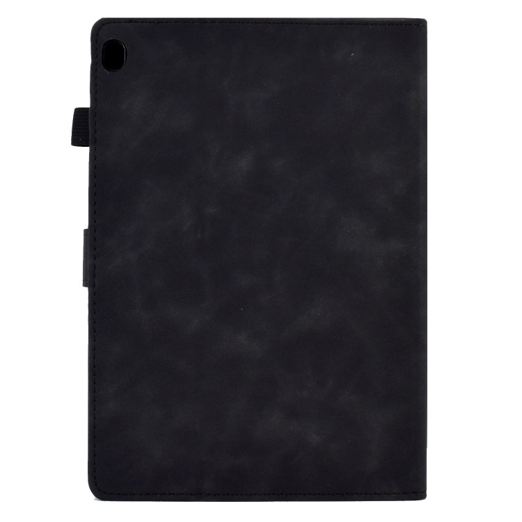 Custodia in pelle per tablet con flip con sorriso in rilievo, For Lenovo Tab M10, For Lenovo Tab M10 HD Gen 2, For Lenovo Tab M10 3rd Gen, For Lenovo M10 Plus