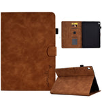 Custodia in pelle per tablet con flip con sorriso in rilievo, For Lenovo Tab M10, For Lenovo Tab M10 HD Gen 2, For Lenovo Tab M10 3rd Gen, For Lenovo M10 Plus