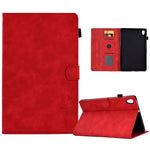 Custodia in pelle per tablet con flip con sorriso in rilievo, For Lenovo Tab M10, For Lenovo Tab M10 HD Gen 2, For Lenovo Tab M10 3rd Gen, For Lenovo M10 Plus