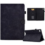 Custodia in pelle per tablet con flip con sorriso in rilievo, For Lenovo Tab M10, For Lenovo Tab M10 HD Gen 2, For Lenovo Tab M10 3rd Gen, For Lenovo M10 Plus