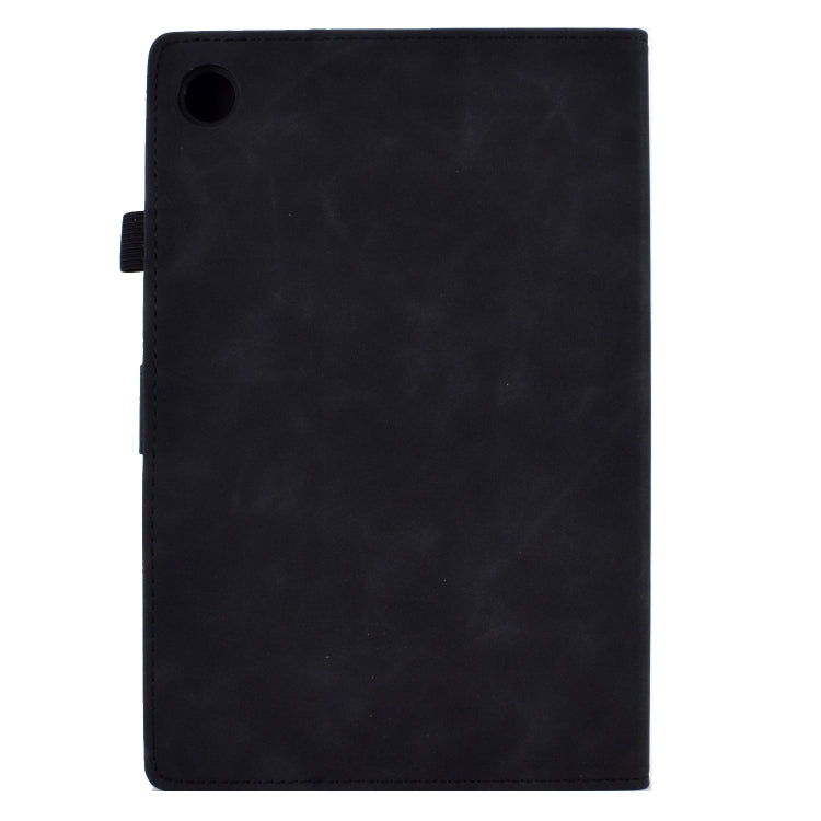 Custodia in pelle per tablet con flip con sorriso in rilievo, For Lenovo Tab M10 Plus 3rd Gen, For Huawei MatePad T 10 / T 10s, For Huawei MediaPad T5