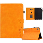 Custodia in pelle per tablet con flip con sorriso in rilievo, For Lenovo Tab M10 Plus 3rd Gen, For Huawei MatePad T 10 / T 10s, For Huawei MediaPad T5
