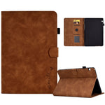 Custodia in pelle per tablet con flip con sorriso in rilievo, For Lenovo Tab M10 Plus 3rd Gen, For Huawei MatePad T 10 / T 10s, For Huawei MediaPad T5
