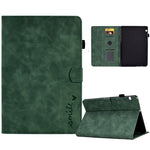 Custodia in pelle per tablet con flip con sorriso in rilievo, For Lenovo Tab M10 Plus 3rd Gen, For Huawei MatePad T 10 / T 10s, For Huawei MediaPad T5