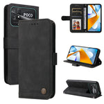 Custodia per telefono in pelle con bottone in metallo con albero della vita Skin Feel, For vivo Y02s, For vivo Y75 4G / S10e, For vivo Y77 5G, For Xiaomi Poco C40