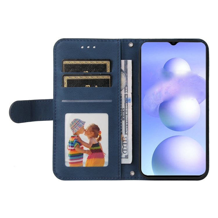 Custodia per telefono in pelle con bottone in metallo con albero della vita Skin Feel, For Xiaomi Poco M4 5G