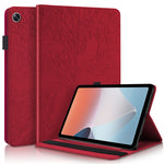 Custodia per tablet orizzontale in pelle a conchiglia orizzontale serie Life Tree, For OPPO Pad Air, For OPPO Realme Pad X
