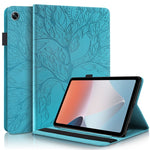 Custodia per tablet orizzontale in pelle a conchiglia orizzontale serie Life Tree, For OPPO Pad Air, For OPPO Realme Pad X