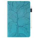 Custodia per tablet orizzontale in pelle a conchiglia orizzontale serie Life Tree, For OPPO Pad Air, For OPPO Realme Pad X