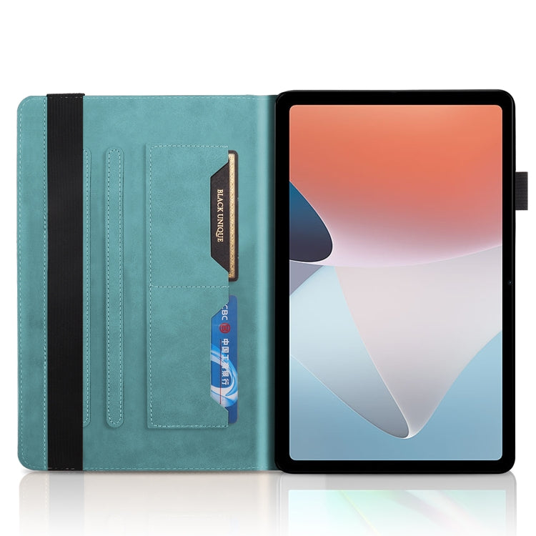 Custodia per tablet orizzontale in pelle a conchiglia orizzontale serie Life Tree, For OPPO Pad Air, For OPPO Realme Pad X