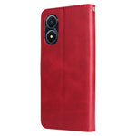 Custodia per telefono in pelle con cerniera in vitello, For vivo Y02s, For vivo Y75 4G / S10e, For vivo Y77 5G, For Xiaomi Poco C40