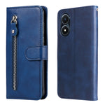 Custodia per telefono in pelle con cerniera in vitello, For vivo Y02s, For vivo Y75 4G / S10e, For vivo Y77 5G, For Xiaomi Poco C40