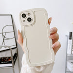 Custodia per telefono in silicone Wave Edge, For iPhone 13, For iPhone 13 Pro, For iPhone 13 Pro Max, For iPhone 12