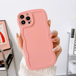Custodia per telefono in silicone Wave Edge, For iPhone 13, For iPhone 13 Pro, For iPhone 13 Pro Max, For iPhone 12