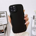 Custodia per telefono in silicone Wave Edge, For iPhone 13, For iPhone 13 Pro, For iPhone 13 Pro Max, For iPhone 12