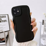 Custodia per telefono in silicone Wave Edge, For iPhone 12 Pro, For iPhone 12 Pro Max, For iPhone 11, For iPhone 11 Pro