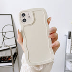 Custodia per telefono in silicone Wave Edge, For iPhone 12 Pro, For iPhone 12 Pro Max, For iPhone 11, For iPhone 11 Pro