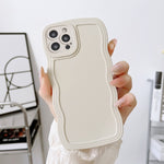 Custodia per telefono in silicone Wave Edge, For iPhone 12 Pro, For iPhone 12 Pro Max, For iPhone 11, For iPhone 11 Pro