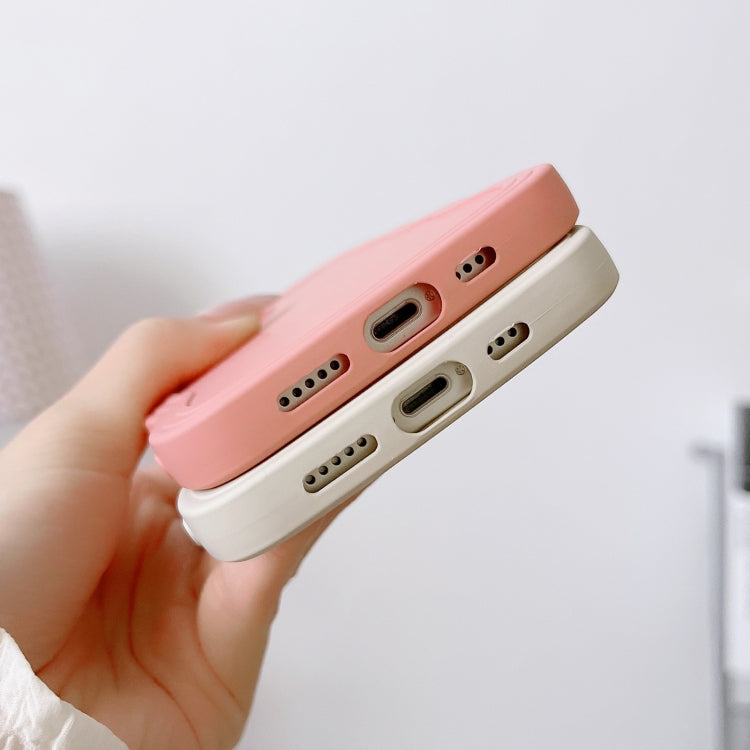 Custodia per telefono in silicone Wave Edge, For iPhone 11 Pro Max, For iPhone 13 mini