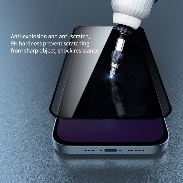 NILLKIN Guardian Full Coverage Privacy Pellicola in vetro temperato, For iPhone 14 Pro, For iPhone 14 Pro Max