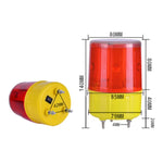 Luce solare notturna di avviso di sicurezza, 01 Screw Fixed (White), 02 Sleeve (White), 03 Slim Sticks Tied or Inserted (White), 04 Magnet (White), 05 Thick Sticks Tied or Inserted (White), 01 Screw Fixed (Yellow), 02 Sleeve (Yellow)                   ...