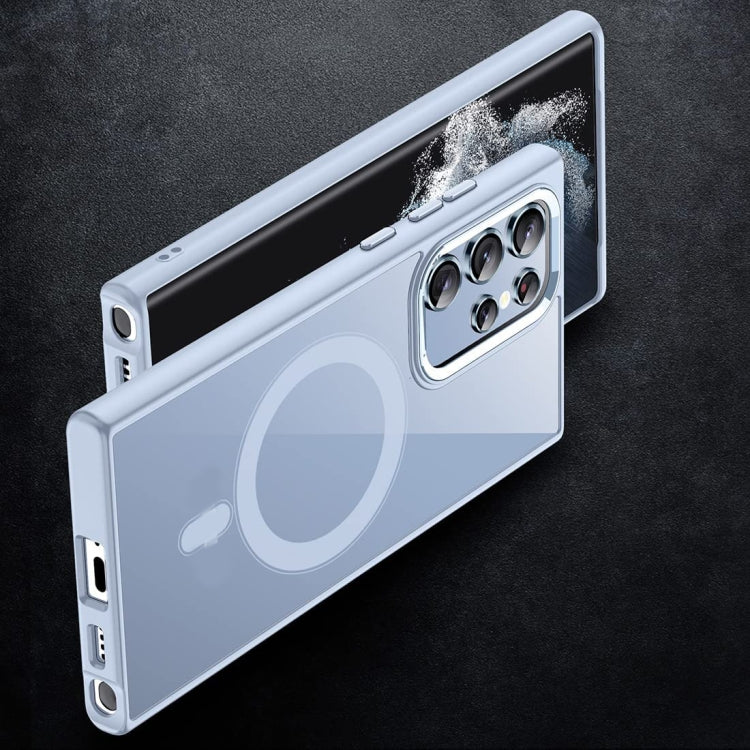 Custodia per telefono MagSafe in acrilico per PC, For Samsung Galaxy S22 Ultra