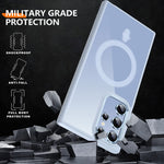 Custodia per telefono MagSafe in acrilico per PC, For Samsung Galaxy S22 Ultra