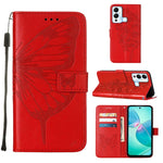 Custodia per telefono in pelle con vibrazione a farfalla goffrata, For Infinix Hot 12 Play/Hot 12 Play NFC X6816C, For Infinix Hot 12i X665, For Infinix Hot 12 X6817