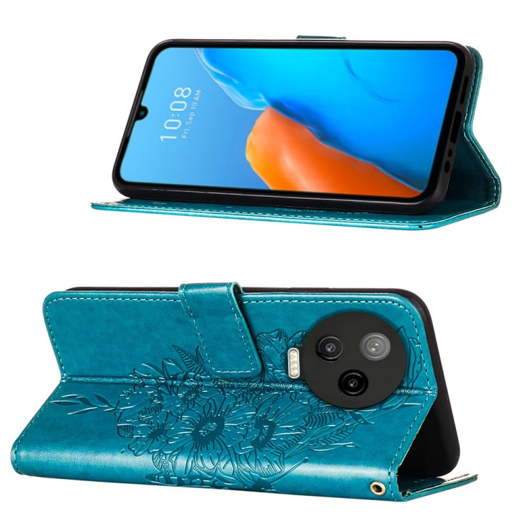Custodia per telefono in pelle con vibrazione a farfalla goffrata, For Infinix Note 12 Pro 4G, For Infinix Note 12 Pro 5G, For Infinix Note 12 G96