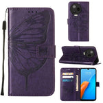 Custodia per telefono in pelle con vibrazione a farfalla goffrata, For Infinix Note 12 Pro 4G, For Infinix Note 12 Pro 5G, For Infinix Note 12 G96