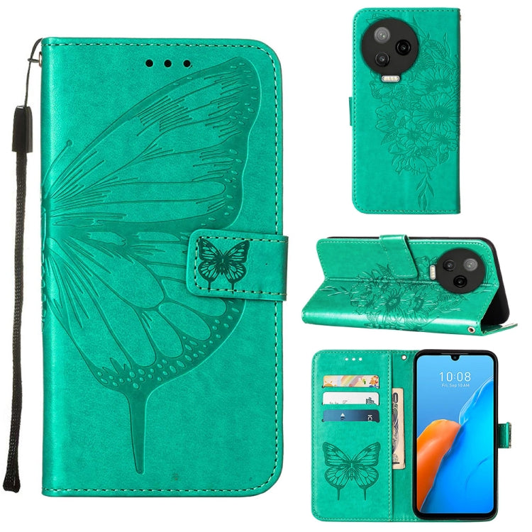 Custodia per telefono in pelle con vibrazione a farfalla goffrata, For Infinix Note 12 Pro 4G, For Infinix Note 12 Pro 5G, For Infinix Note 12 G96