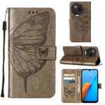 Custodia per telefono in pelle con vibrazione a farfalla goffrata, For Infinix Note 12 Pro 4G, For Infinix Note 12 Pro 5G, For Infinix Note 12 G96