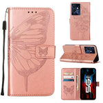 Custodia per telefono in pelle con vibrazione a farfalla goffrata, For Infinix Note 12 Pro 4G, For Infinix Note 12 Pro 5G, For Infinix Note 12 G96