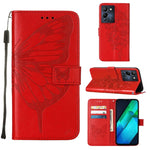 Custodia per telefono in pelle con vibrazione a farfalla goffrata, For Infinix Note 12 Pro 4G, For Infinix Note 12 Pro 5G, For Infinix Note 12 G96