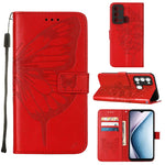 Custodia per telefono in pelle con vibrazione a farfalla goffrata, For Itel P38/S17/S1661W/Vision 3, For Motorola Edge 30, For Motorola Moto G32