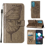 Custodia per telefono in pelle con vibrazione a farfalla goffrata, For Itel P38/S17/S1661W/Vision 3, For Motorola Edge 30, For Motorola Moto G32