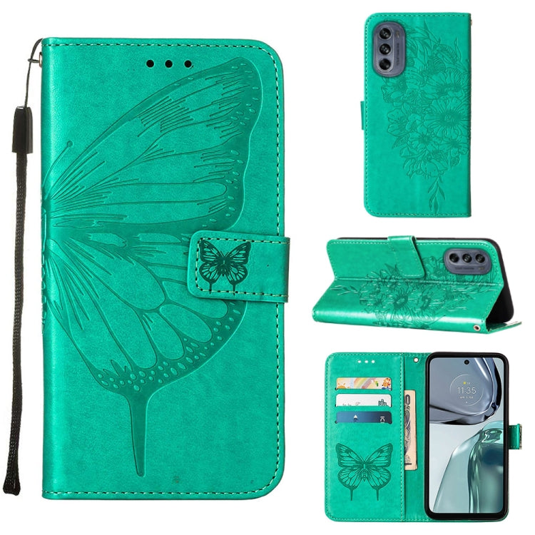Custodia per telefono in pelle con vibrazione a farfalla goffrata, For Motorola Moto G62 5G, For Motorola Moto S30 Pro 5G, For Motorola Moto X30 Pro 5G