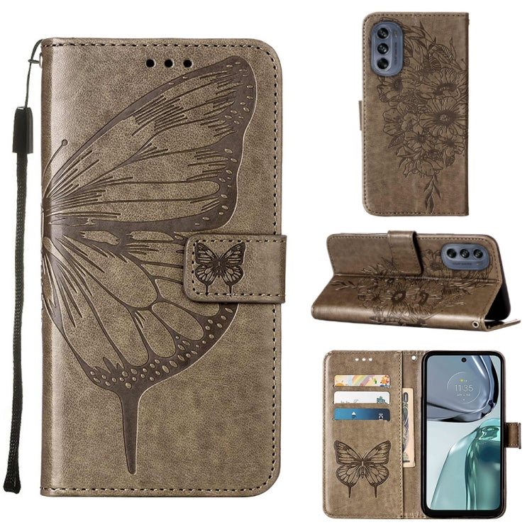 Custodia per telefono in pelle con vibrazione a farfalla goffrata, For Motorola Moto G62 5G, For Motorola Moto S30 Pro 5G, For Motorola Moto X30 Pro 5G