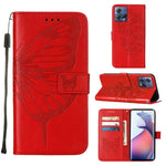 Custodia per telefono in pelle con vibrazione a farfalla goffrata, For Motorola Moto G62 5G, For Motorola Moto S30 Pro 5G, For Motorola Moto X30 Pro 5G
